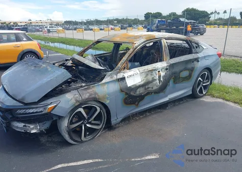 2022 Honda Accord Sport z USA, uszkodzony, nr VIN 1HGCV1F38NA016231